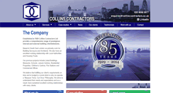 Desktop Screenshot of collins-contractors.co.uk